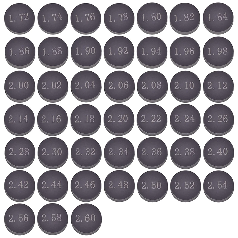 8.85-8.9mm Thickness 1.72mm-2.6mm Valve Shims Motorcycle Engine Parts Adjustable Valve Pad for KT/M 250 350 450 SX-F EXC XC-F