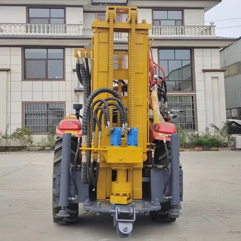 YG Tractor Portable Anchor Wheeled Mine Drill Rig Machine Price Borehole Pneumatic Water Well Drilling Rigs Equipment Supplier