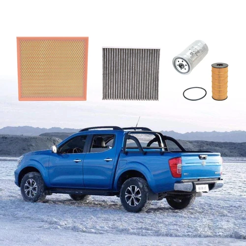 Imagen 2 del producto Juego de filtros de 4 Uds para DFM Dongfeng Rich 6 DF6 2,3 TDI-diesel 2022 2023 M9T60A cabina de motor A/C kits de filtros de aceite y combustible de aire fresco