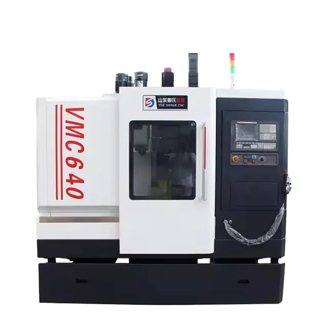 DONGS High Precision Small 3 Axis CNC Lathe Mini Vertical Cnc Milling Drilling Hine Center Vmc640