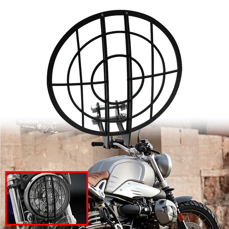 Fit For BMW R NINE T R9T R 9 T Racer Pure Urban Scrambler 2014-2022 2021 Motorcycle Accessories Headlight Guard Protector Cover