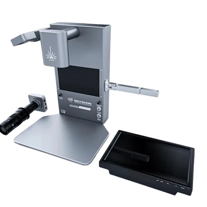 

TBK R-2201 100W phone Repair Cpu GPU Replace IC Soldering Desoldering Mobile welding Laptop BGA Rework Station laser Machine