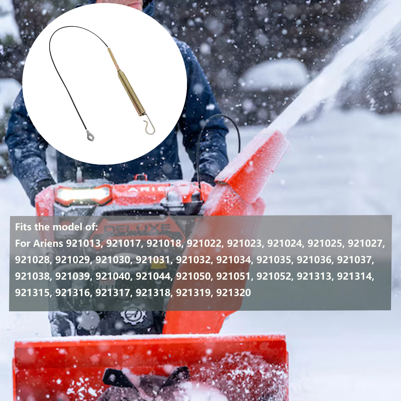 06900502 كابل الجر لـ Ariens Deluxe Platinum 30 28 24 منفاخ الثلج 921013 921017
