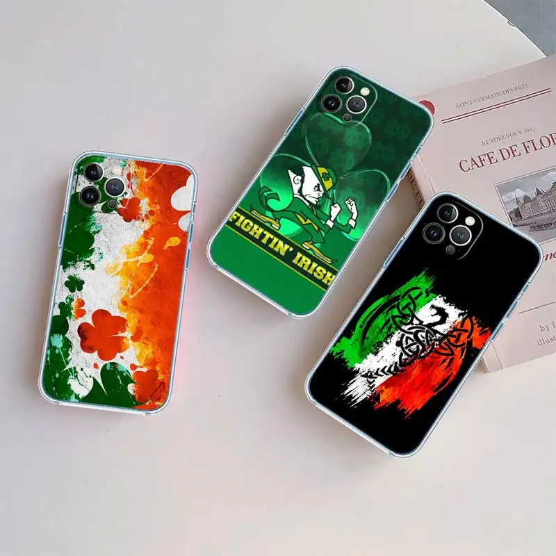 HY13 Ireland irish flag Transp - Phone Cases Ireland 评论和价格