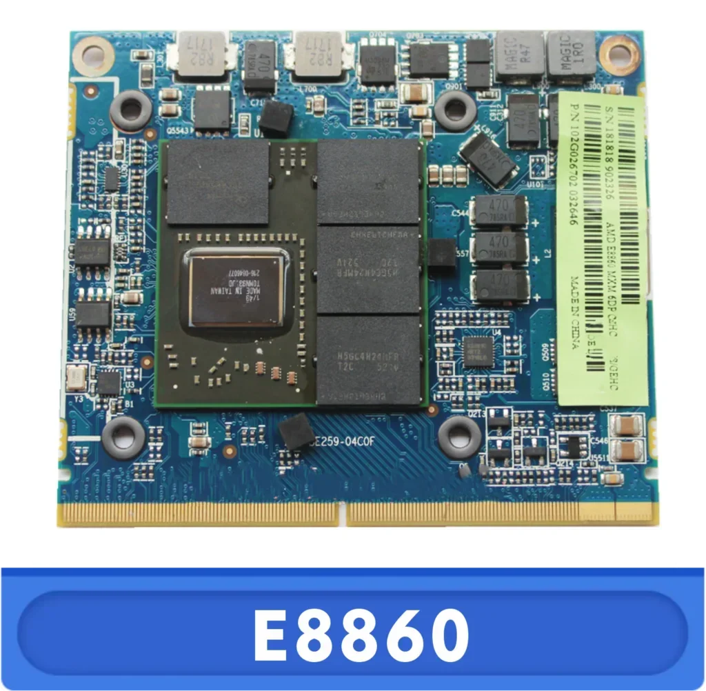 MXM3.0 E8860 embedded graphics card all-in-one machine/embedded standard system, A-type design