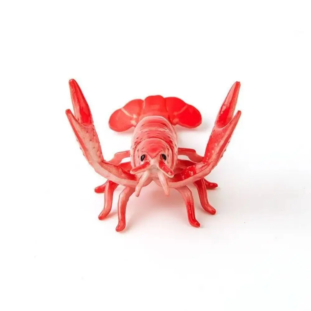 Desktop Organizer Weightlifting Crabs Pen Holder Simulation Animal Multifunctional Crab Lobster Pen Holder Pen Storage Rack