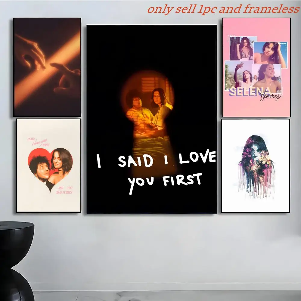 Singer Music S-Selena Gomez 2 Poster Poster painting with prints Home bedroom living room decoration gift