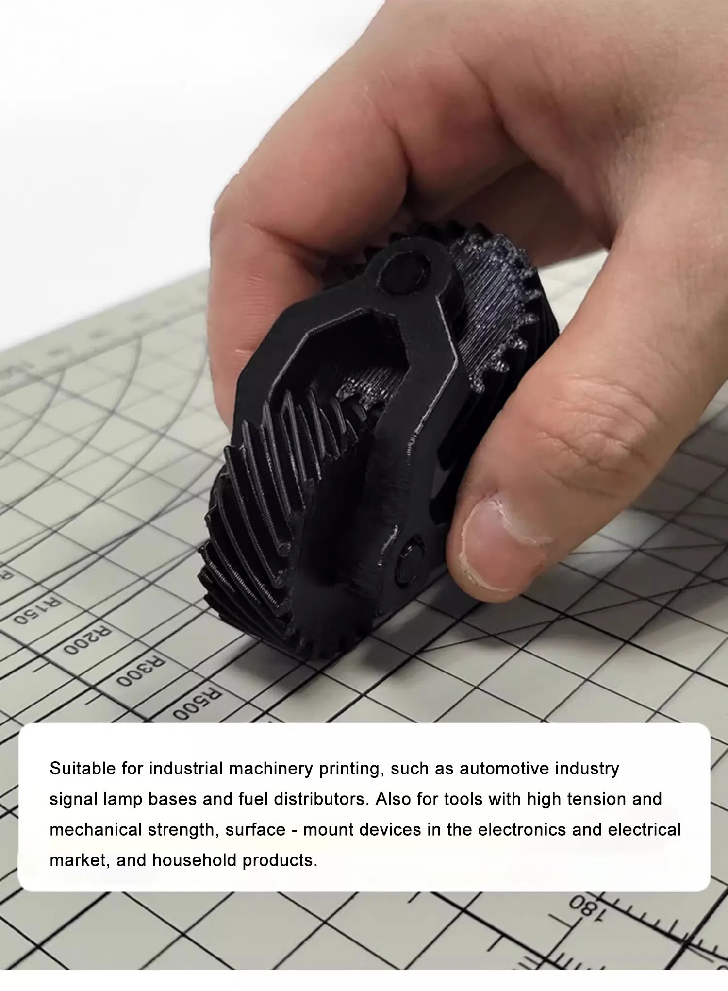 خيوط طباعة ثلاثية الأبعاد من النايلون PA12 مادة FDM صلابة عالية مقاومة للحرارة مستهلكات طباعة ثلاثية الأبعاد 1 كجم #5