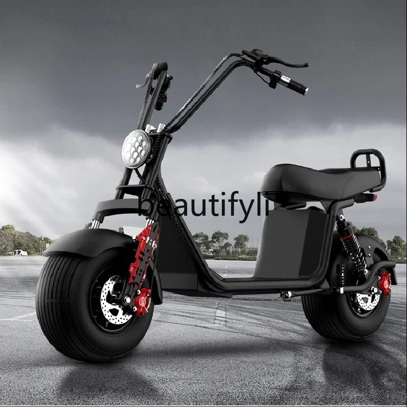 

Upgraded X20 wide tire battery car adult scooter bicycle scooter large tire