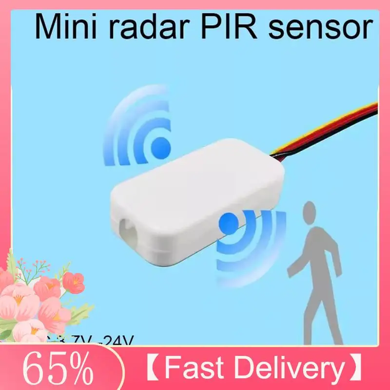 ~Latest Model Radar 360 Degree Sensor Switch Microwave Radar Motion Sensor Switch Indoor Automatic On/Off Switch PIR Dupont Wire