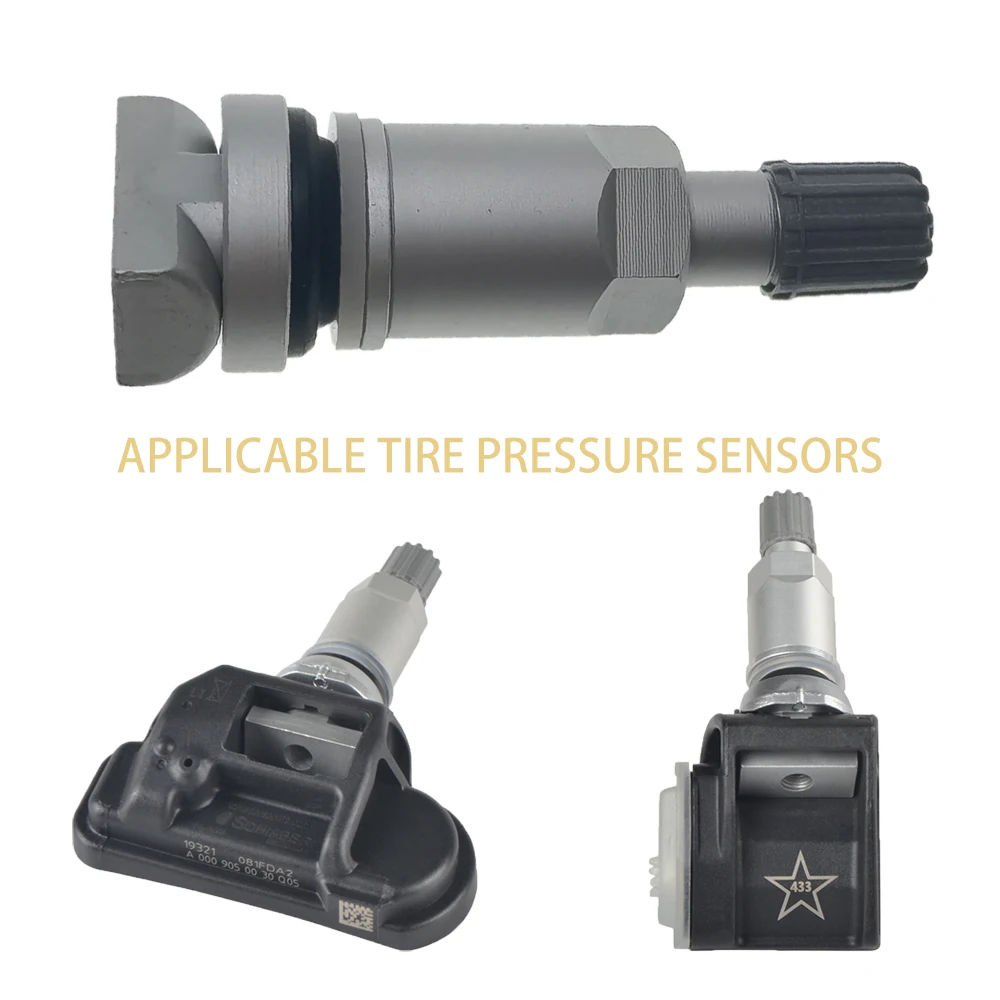 TPMS-13 Tire Valve For Mercedes benz Aluminum TPMS Tire pressure sensor Valves Replacement