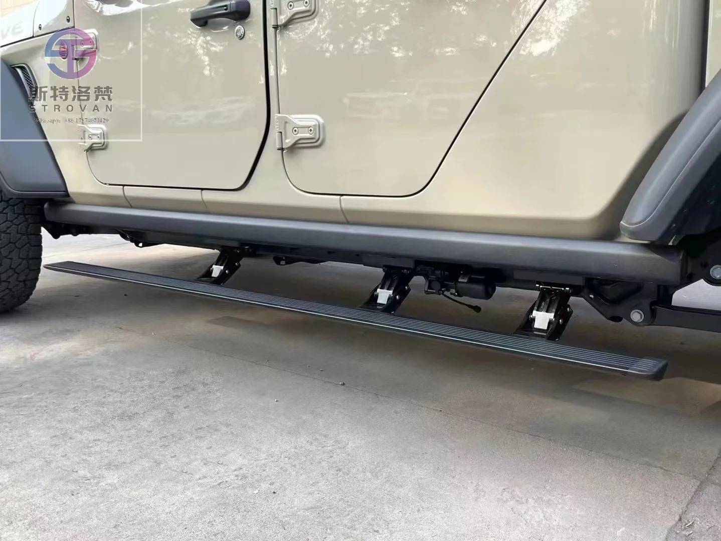 

Магазин автомобильных аксессуаров Cc 2018 + автомобильные аксессуары для бездорожья 4x4, 4-дверные боковые электрические ступеньки для Jeep Wrangler JT