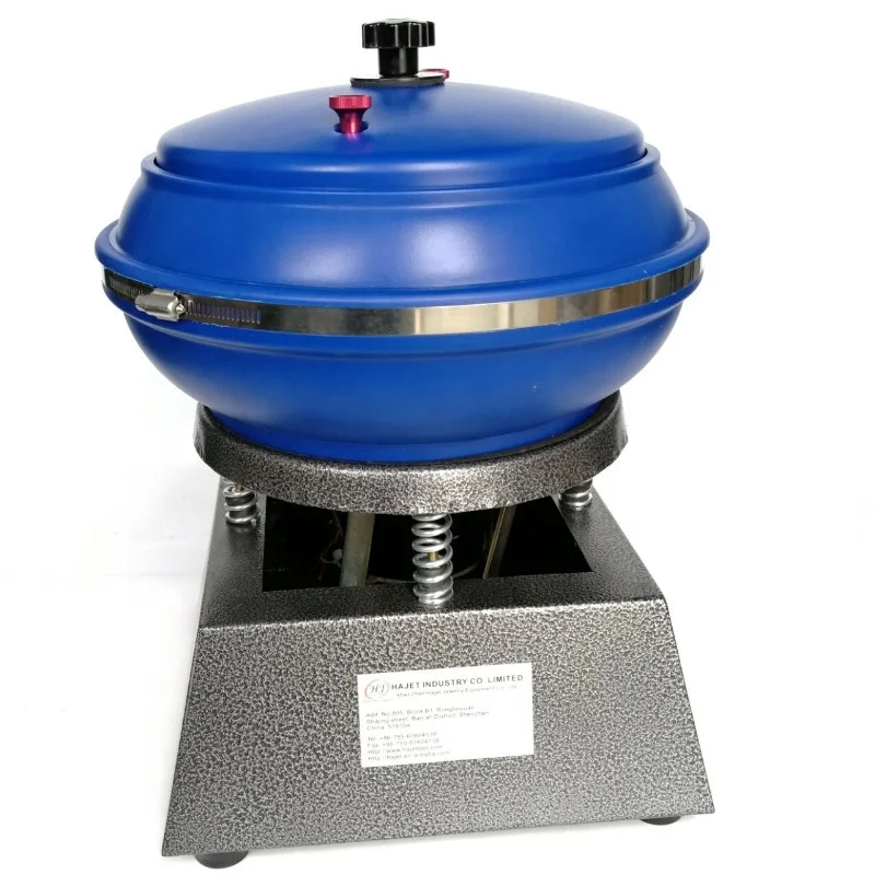 12"vibratory Tumbler Polishing Metal Vibratory Tumbler  De ntal Polisher