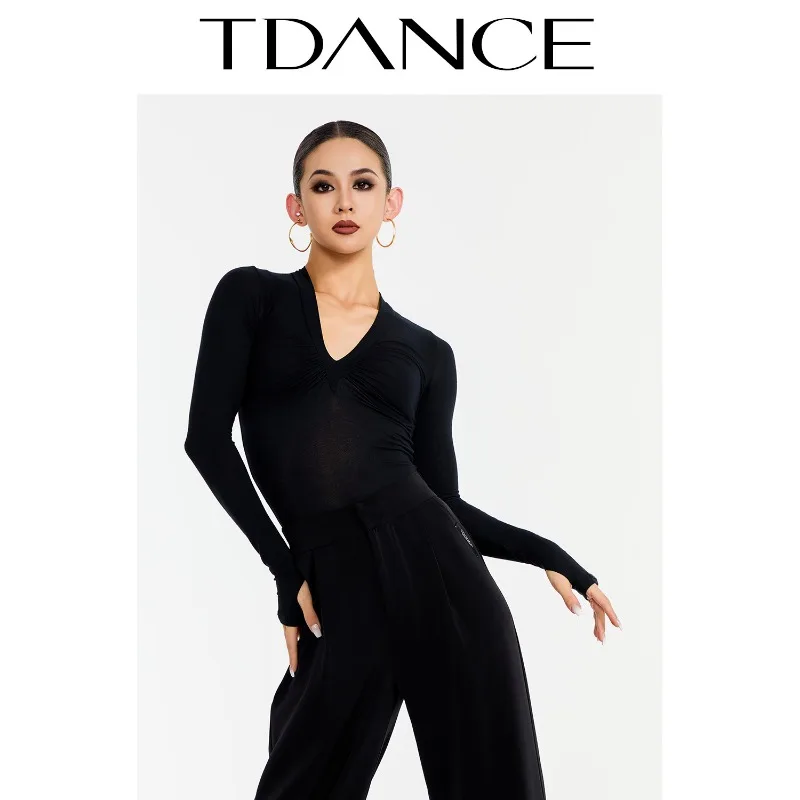 Standard national TDANCE personnalisé [combinaison plissée à col en V] Base cintrée pour femmes pour un usage quotidien en classe GL-61