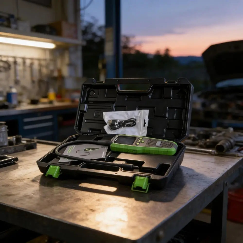 

Automotive Air Conditioner Refrigerant Freon Leak Detector ST-382P, Car Coolant Leak Detector, 3000mAh