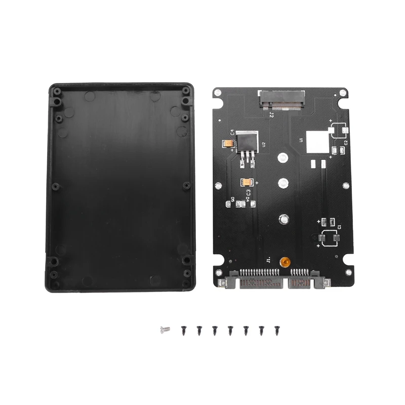 4X M.2 NGFF (SATA) SSD To 2.5 Inch SATA Adapter Card 8Mm Thickness Enclosure