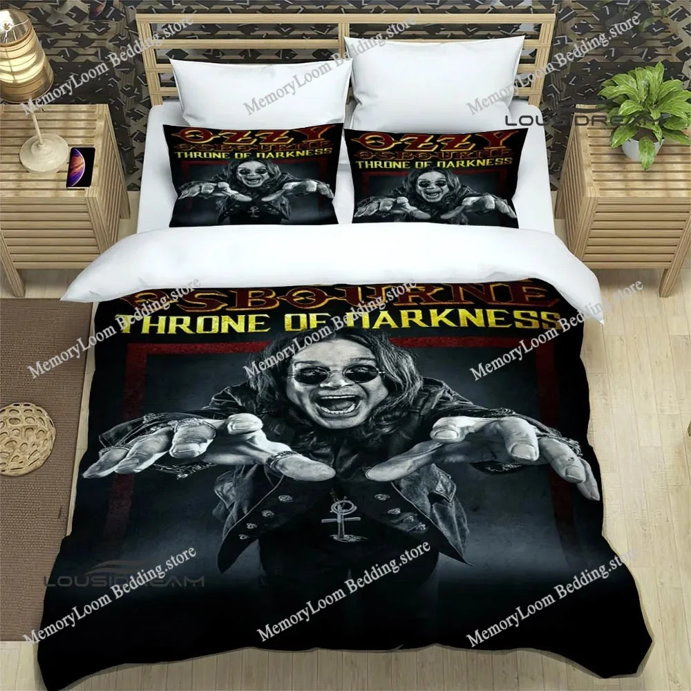 

Ozzy Osbourne Retro Bedding Sets Exquisite Bed Supplies Set Duvet Cover Bed Comforter Set Bedding Set Luxury Birthday Gift