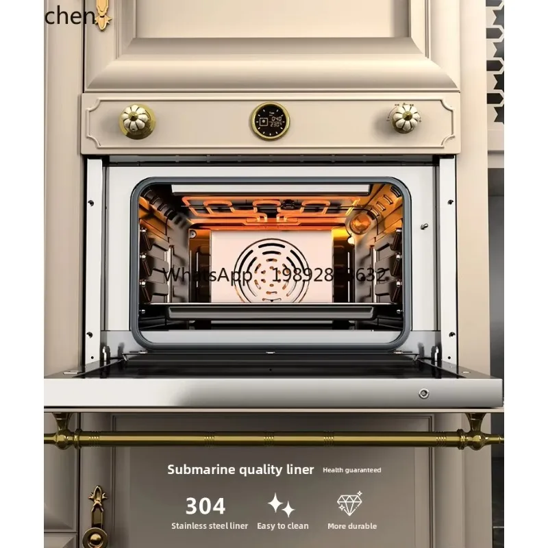 

KX embedded steaming oven two-in-one household electric steamer retro steaming and baking all-in-one machine