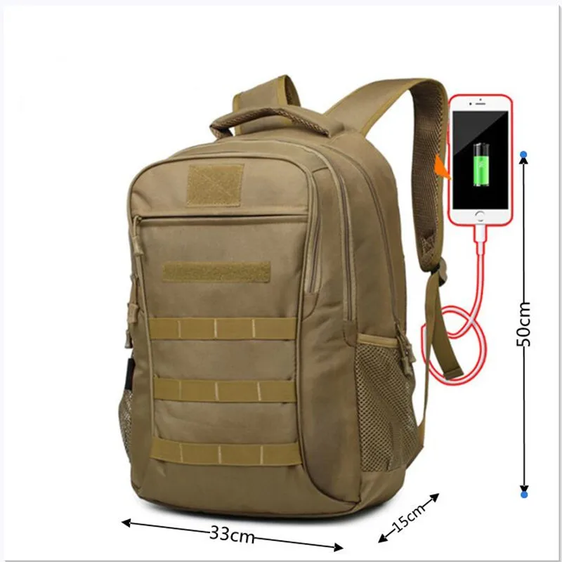 Imagem -06 - Jamhoo-unisex Engrenagem Pesca Bolsa Impermeável Carregamento Usb Pacote de Montanhismo 3d Esportes Mochila Fãs Pacote Tático ao ar Livre