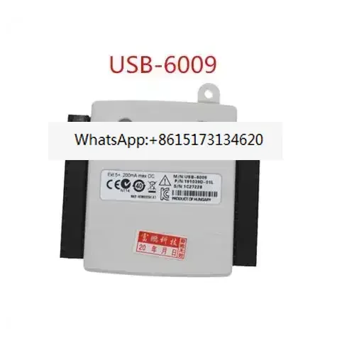 USB-6009 779026-01 Multifunction DAQ data acquisition card 14-bit 48 kS / s 8 analog inputs 2 analog outputs