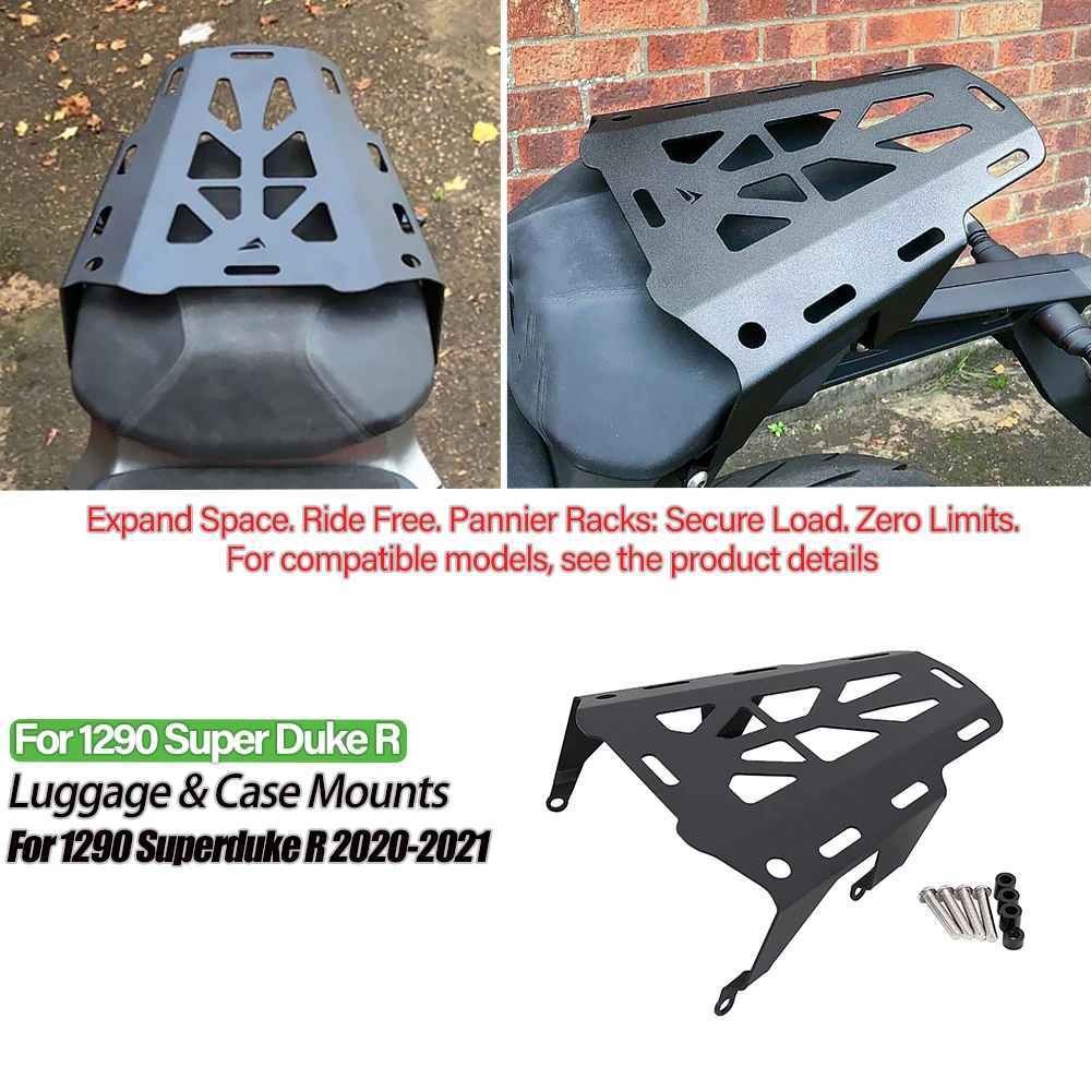 

NEW 2020 2021 Motorcycle Accessories Rear Luggage Seat Rack Cargo Rack Carrier For 1290 Super Duke R