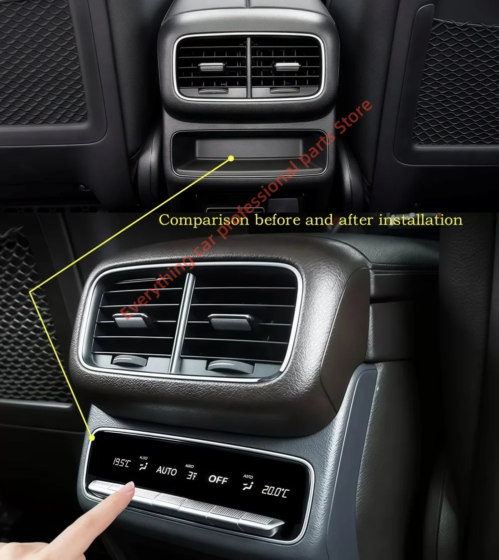 Car Air conditioning control panel for Mercedes-Benz GLE GLS W167 X167 rear seat vent button temperature regulator