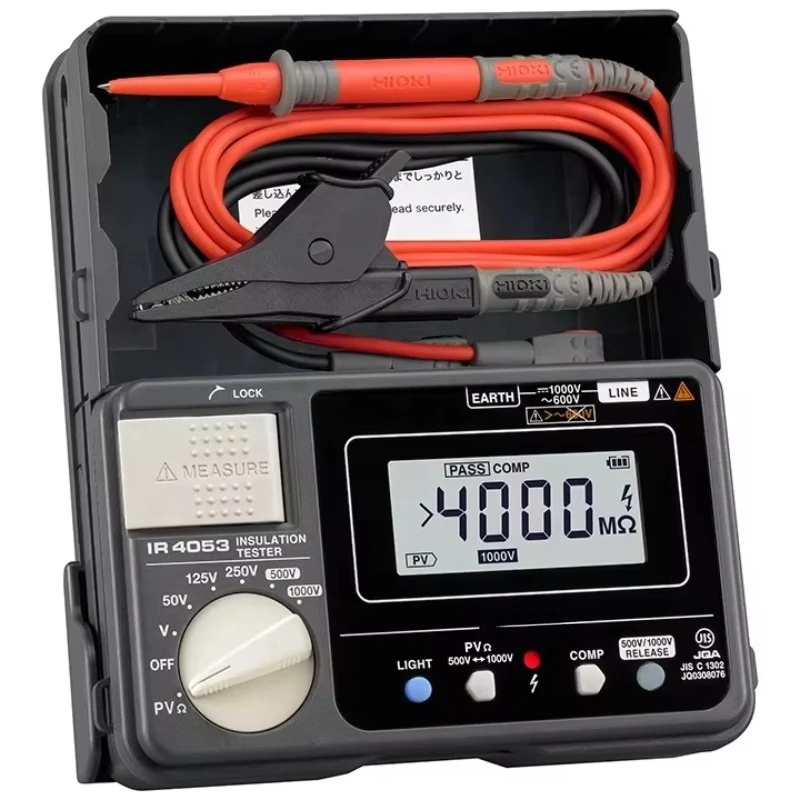 

Insulation resistance tester IR4053-10 pointer megohm meter digital resistance meter