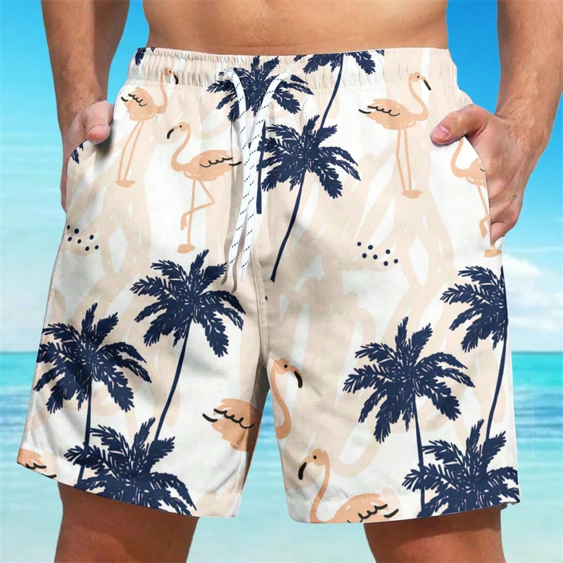 

Новые пляжные шорты с графикой кокосовой пальмы, летние повседневные шорты для отдыха и отпуска с 3D принтом, крутые мужские шорты большого размера