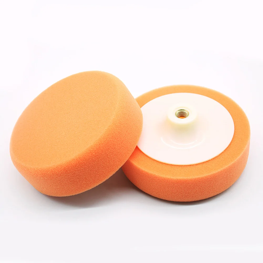 6 Inches 150mm Polishing Foam Buff Head Pad M14 Backing Plate Flushable Reusable Polishing Sponge For Car Polishing Maintenance