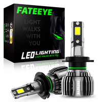 FATEEYE H7 Led Headlight H4 H11 H8 H9 Car Headlight Bulbs 60W 13000LM Bright 6500K White LED 12V H7 Car Lamps Auto Accessories