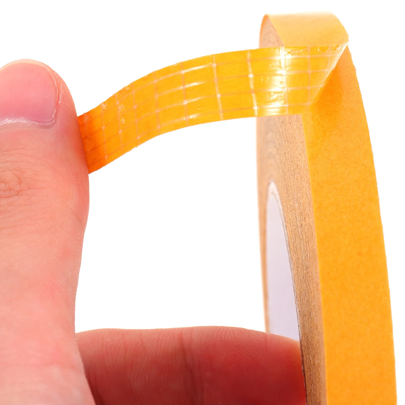 

1 Roll Mesh Double Sided Tape Fiberglass Reinforced Strong Adhesive For Packaging Sealing Moving Bundling Carpet Floor