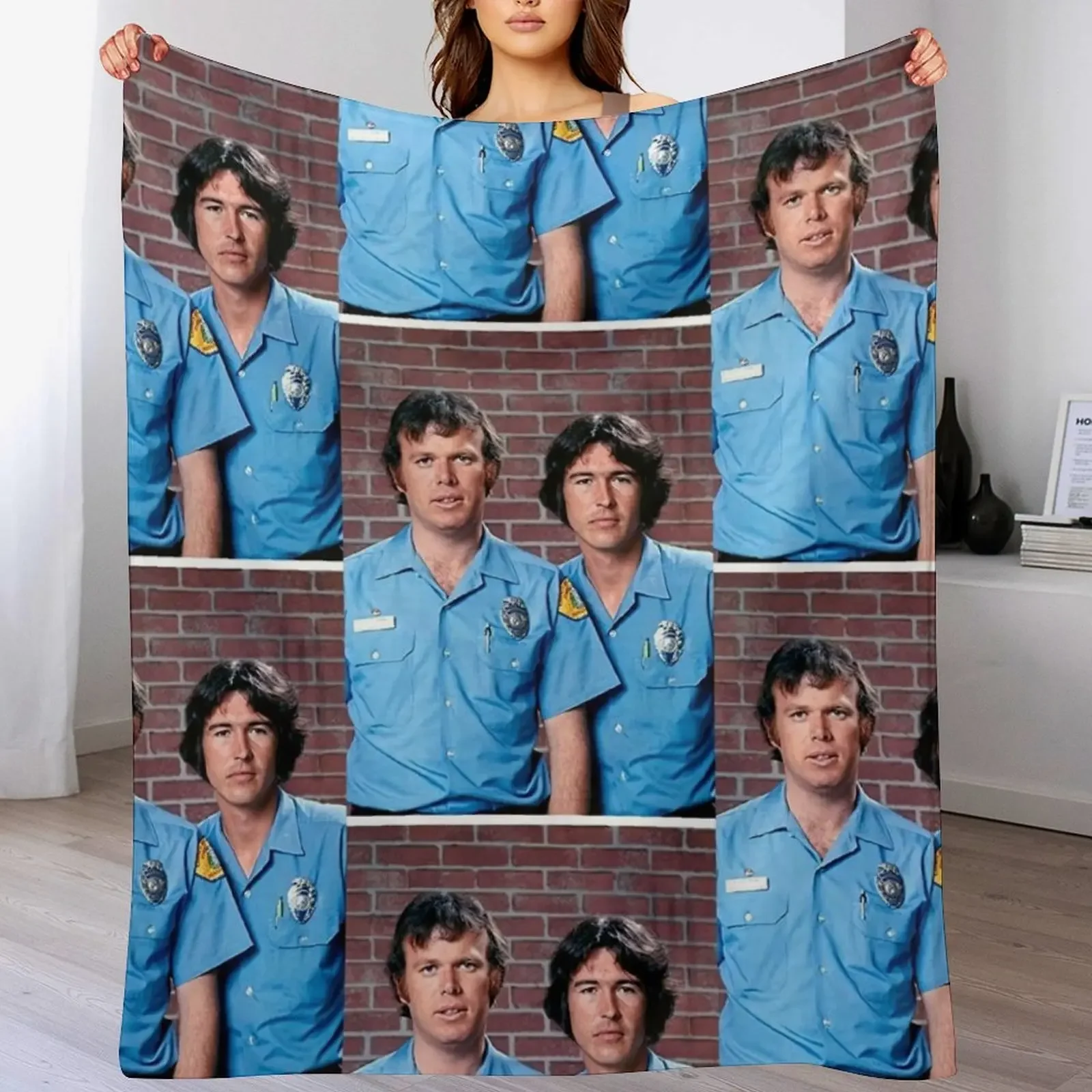 

#Emergency! #Randolph #Mantooth #Kevin #Tighe Throw Blanket Hairy Custom Luxury St warm winter Blankets