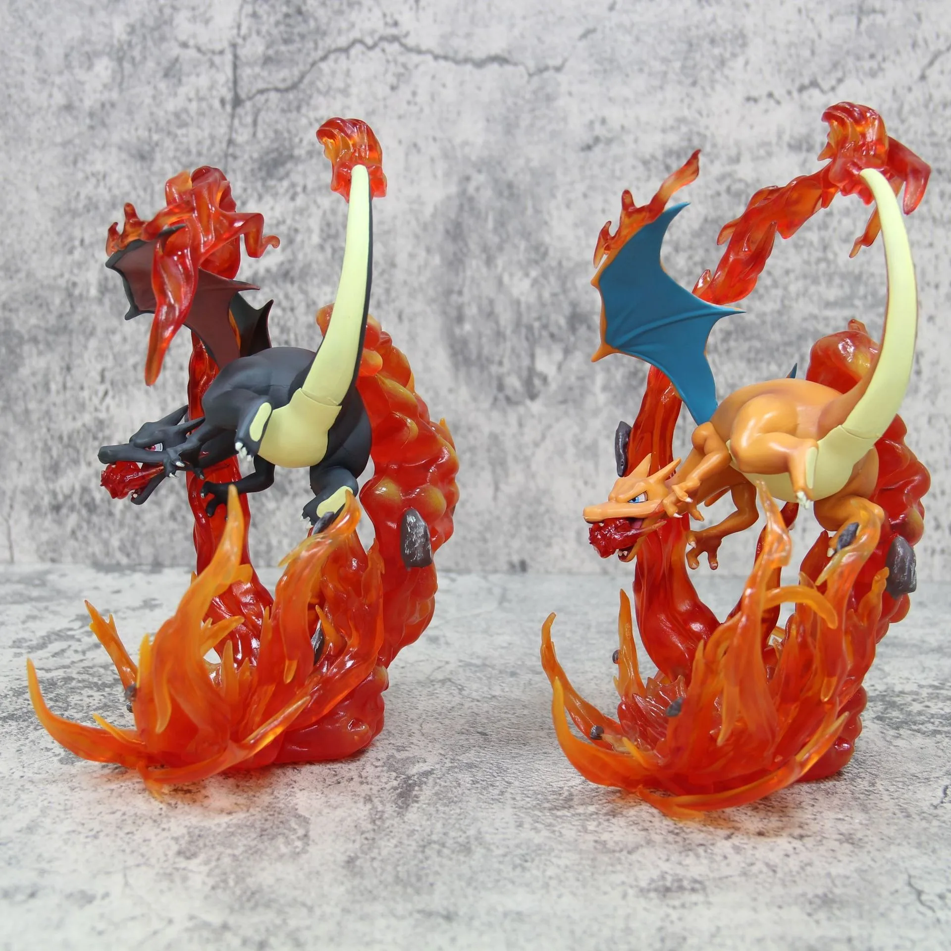 

Pokemon Charizard Anime Figure Black Charizard Action Figurine Pvc Collection Statue Model Doll Desk Ornament Toy Birthday Gifts