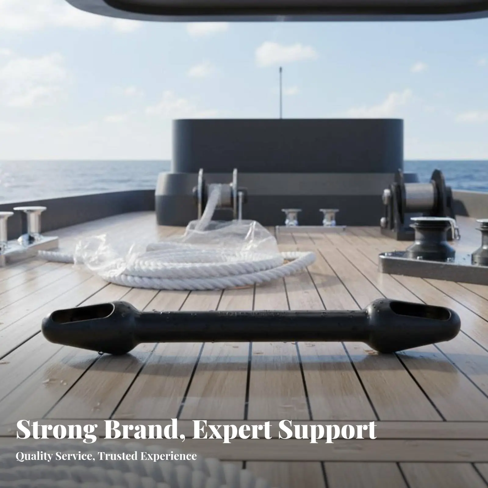 

Docking Snubber High Elasticity Rubber Docking Dock Line Snubber Wear-Resistant Boat Rope Shock Absorber Anti
