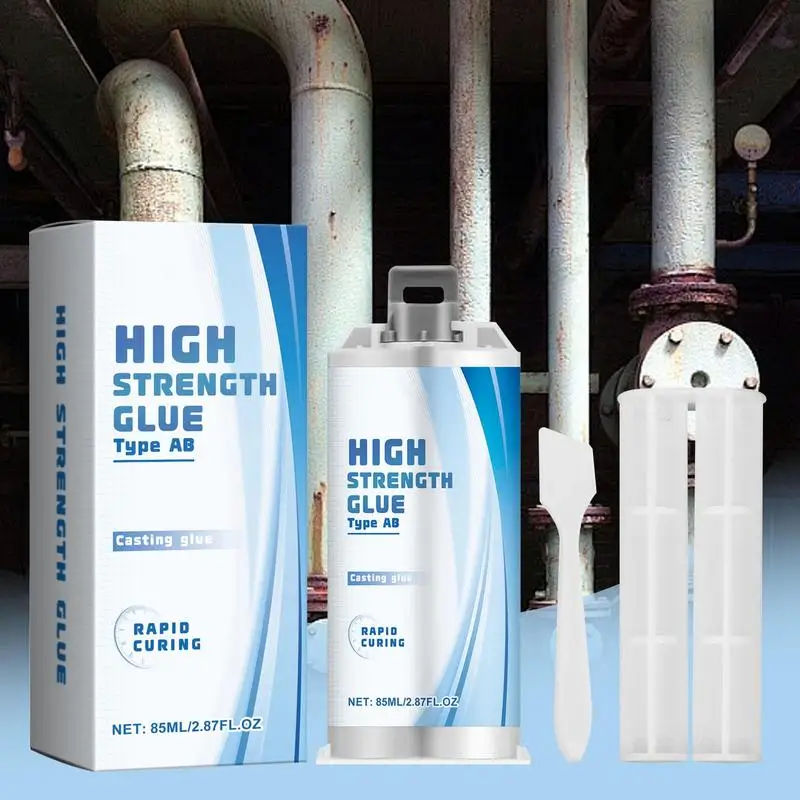 Metall reparatur kleber Metall Epoxid Reparatur Guss kleber 85ml Metall kitt hitze beständiger wasserdichter Metall reparatur kleber Hoch leistungs epoxid