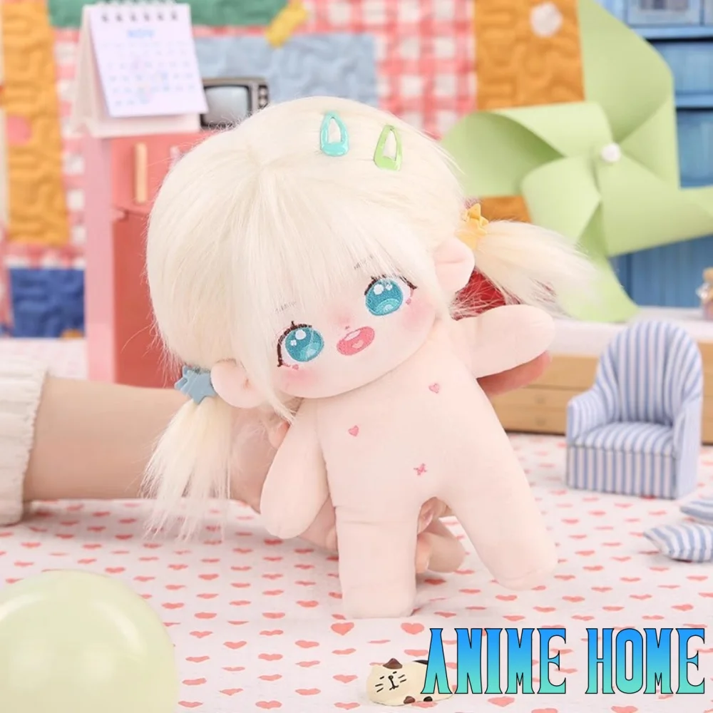 Original Lolita Fairy Gril 20cm Doll Toy Body Plushie Cosplay OM Gift Cute Lovely