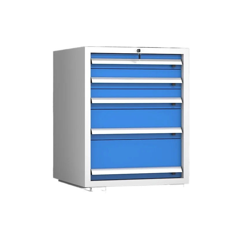 

2025 5 Drawer Cart Tool Cabinet Workbench Metal Steel Iron Customizable OEM for Workshop Storage with Wheels