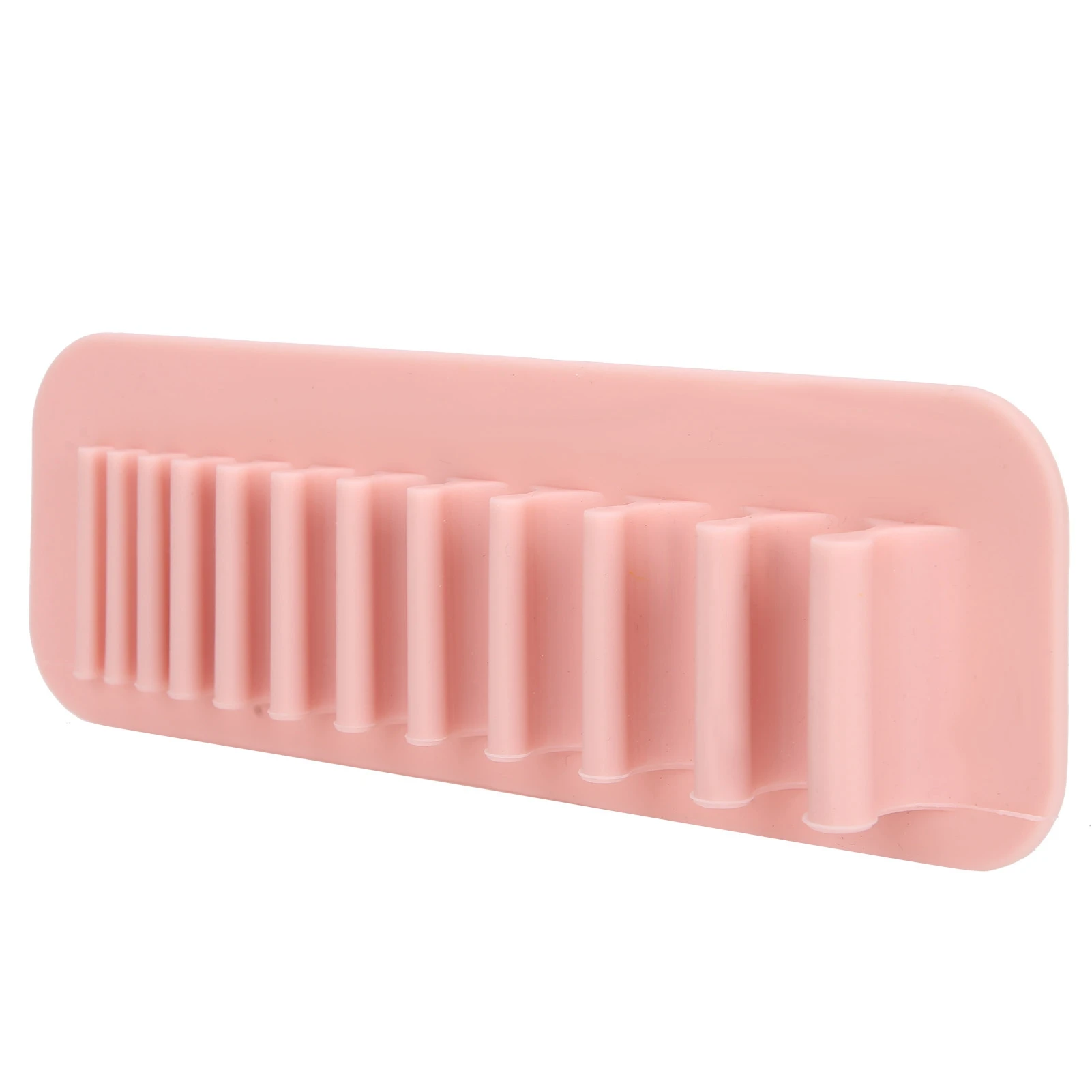 صفقة التخليص 2 قطعة رف فرشاة التجميل المثبت على الحائط، رف تجفيف فرشاة المكياج، رف تخزين فرشاة الأسنان