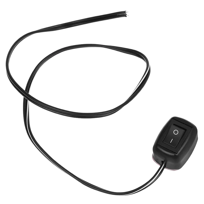 Universal Power Off Schalter Mit Kabel 60 cm/100 cm Auto Taste Schalter DC 12 V/24 V batterie Trennen Schalter Für Nebel Lampe Neon Lichter