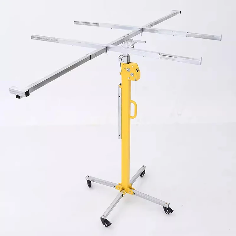 Drywall Lift Panel Hoist Dry Wall Rolling Panel, 3M-5M Sheetrock Lift Drywall Lift Heavy Duty Lifter, Construction Tools