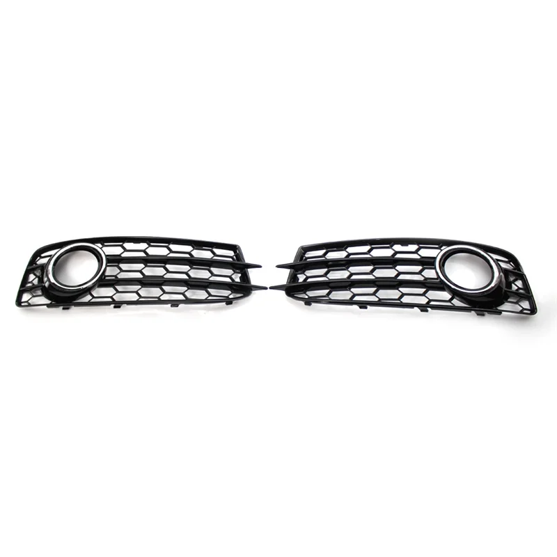 R4-Frontstoßstange Nebelscheinwerferabdeckung Racing Grille für A3 Sport 2008–2012 8P0807682M 8P0807681M 8P0807681Q