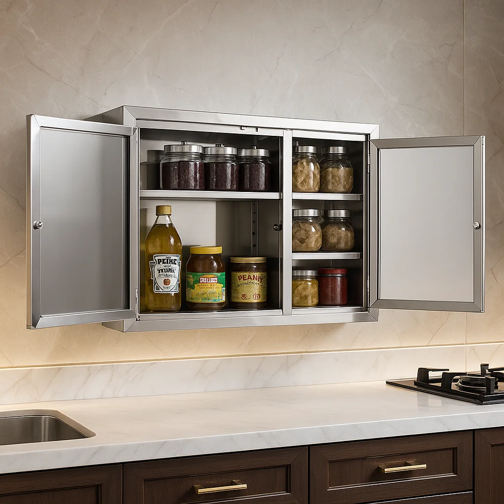 

Высокое качество, индивидуальный дизайн, кухонные шкафы, дизайн, металлическая торговля, настенное крепление, шкаф для хранения медицинской клиники для кухни