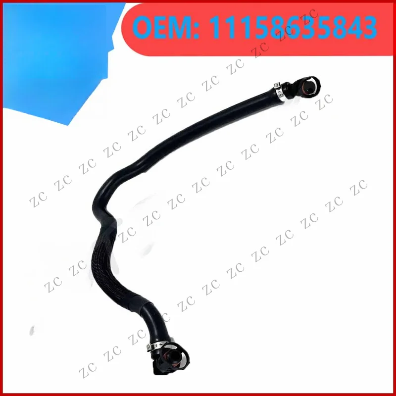 S+ 11158635843 Engine Crankcase Ventilation Connection Line Hose For BMW 550i 650i