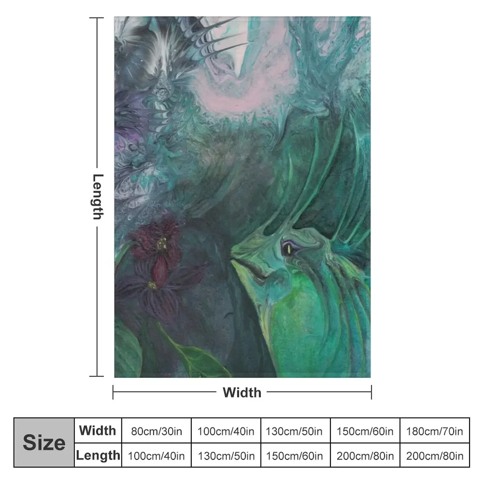 New Fantasy Lizard Throw Blanket Luxury St Weighted Furry Blankets