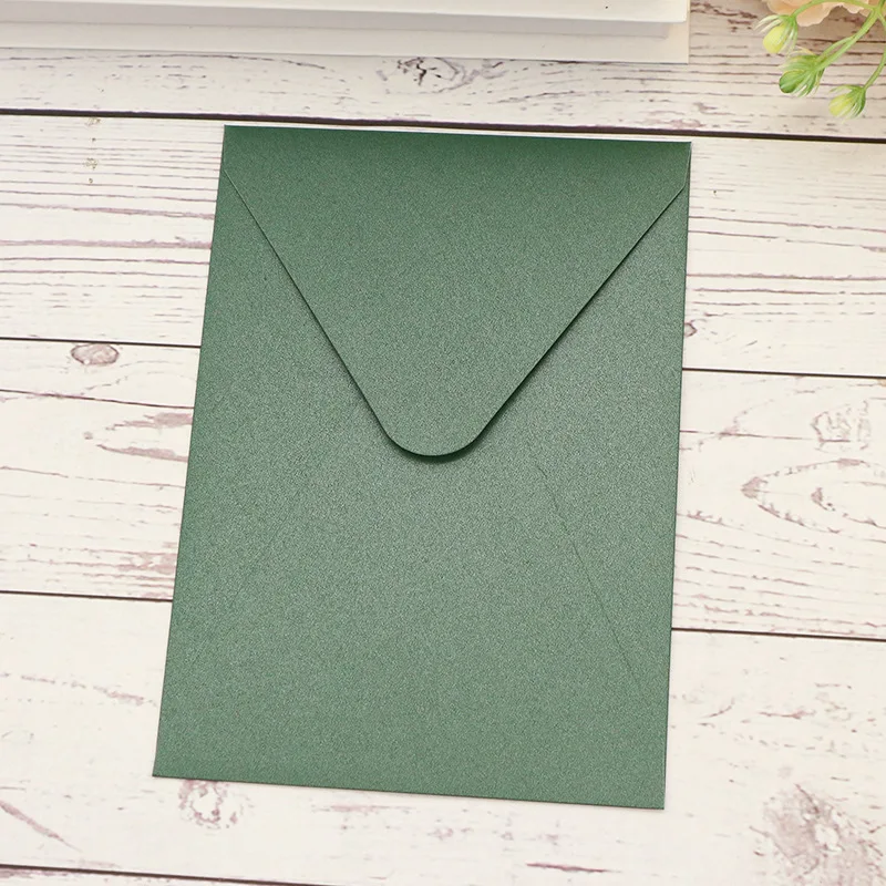 Imagem -06 - Envelope para Convites de Casamento Material Comercial Embalagem Postal Papelaria Papel Perolado 250g 195x138 mm 50 Pcs