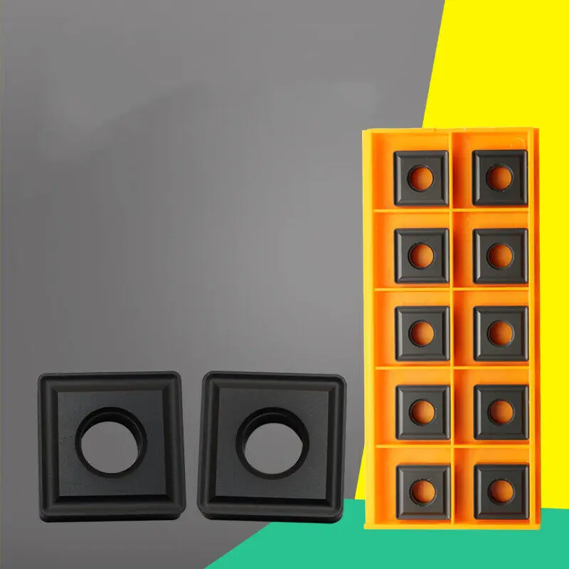 10Pcs CNC carbide Inserts SNMG190612 OC2125 For Steel processing