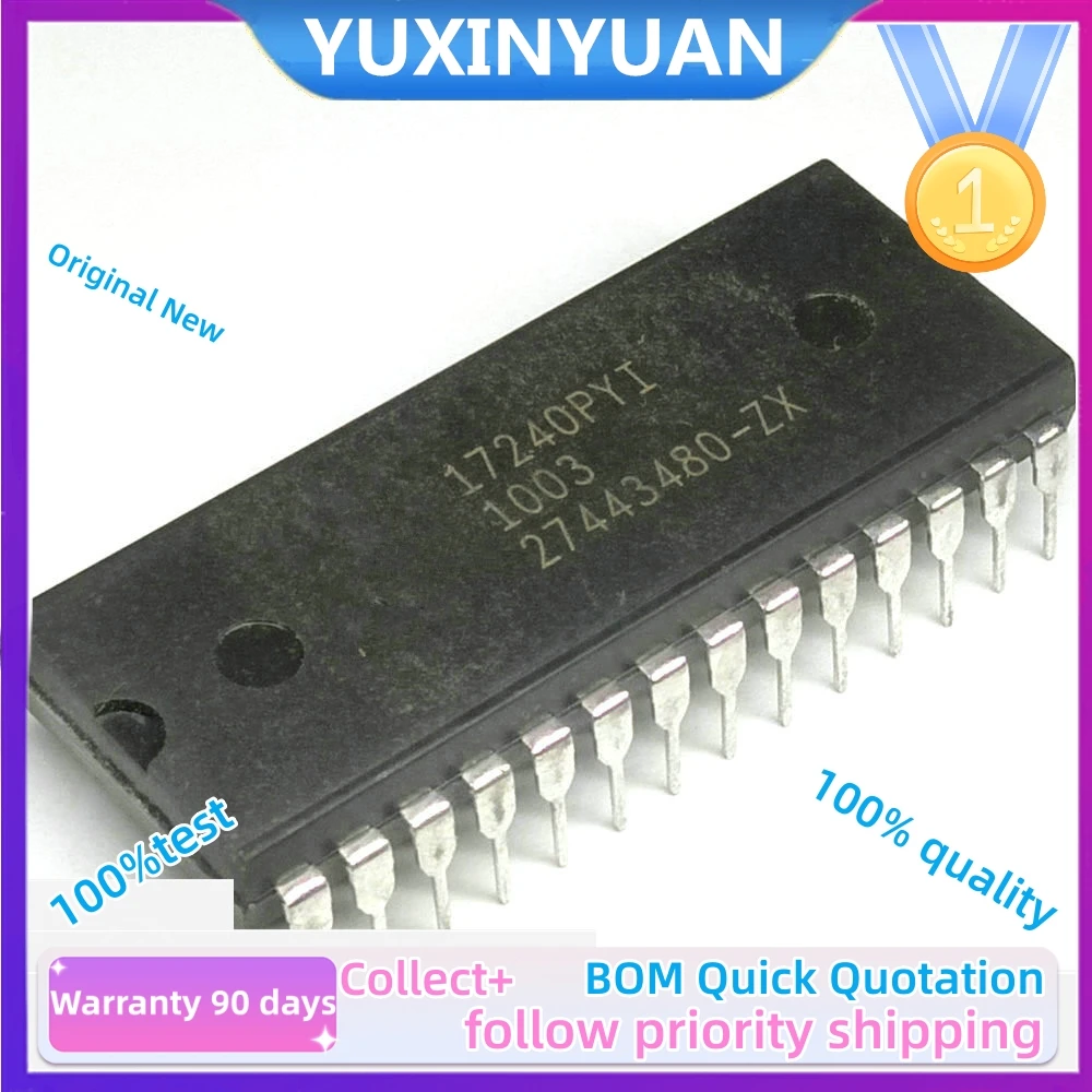 1PCs  ISD17240PY DIP28 ISD1730PY ISD1760PY ISD25120P Multi-Message Single-Chip Voice Record&Playback Devices Ic in Stock100%test