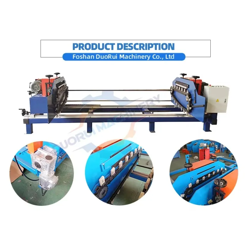 New Auto Parts Double Head Deburring Metal Tube Machine Automatic with Engine As Core Component