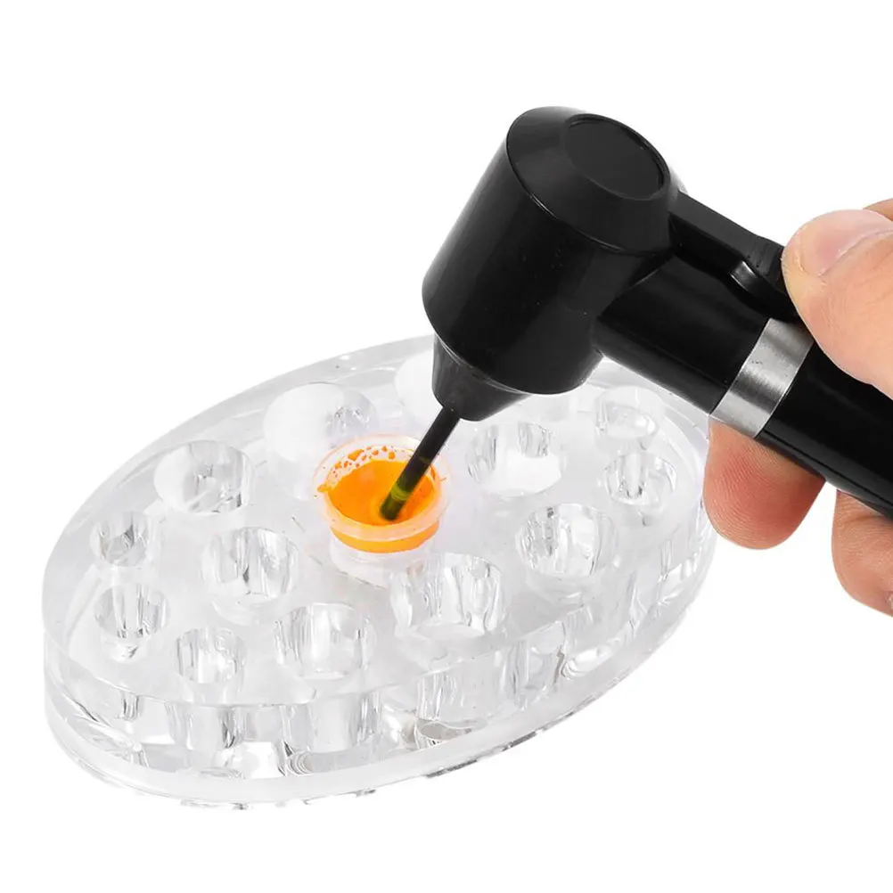 

1 set Black Pigment Mixer Stirrer Sticks Durable Electric Blender for Art Paintings Epoxy Resin Stirrer Lightweight Compact