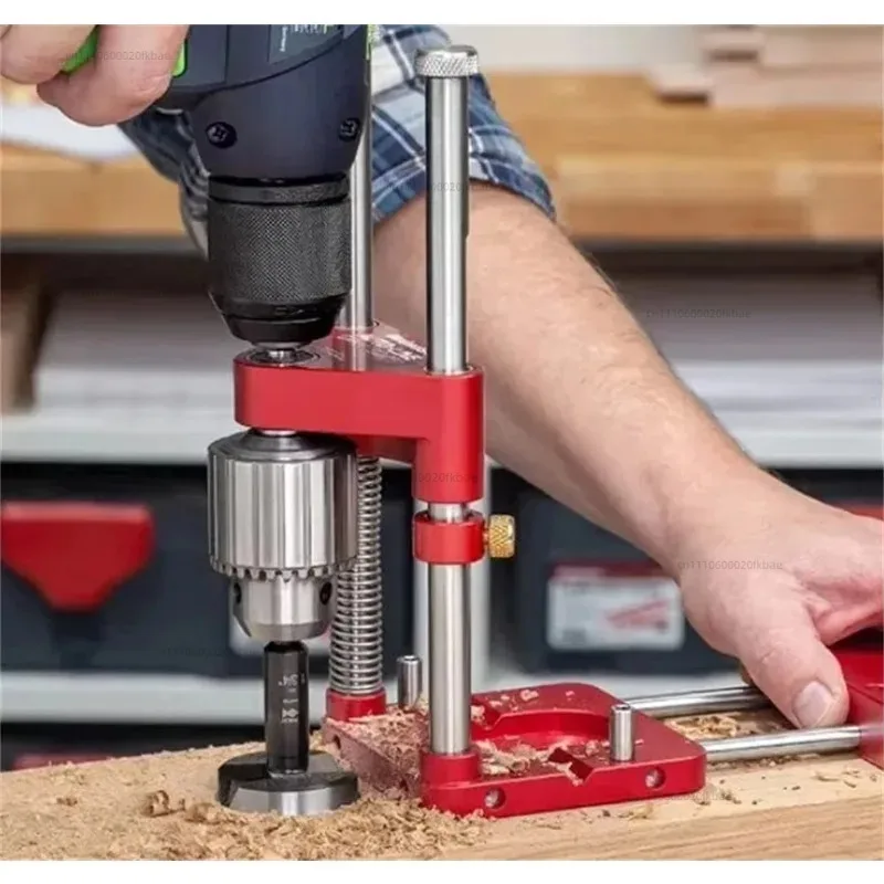 Woodworking Drill Positioner Portable Belt Woodworking Drill Positioner